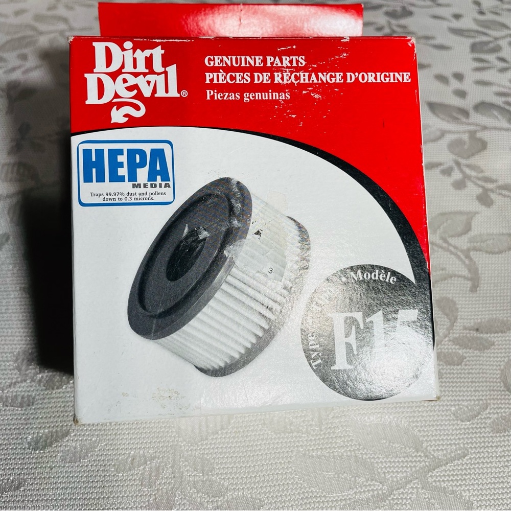 Dirt Devil HEPA Filter F15 3SS0150001 Part 1SS0150X00 New